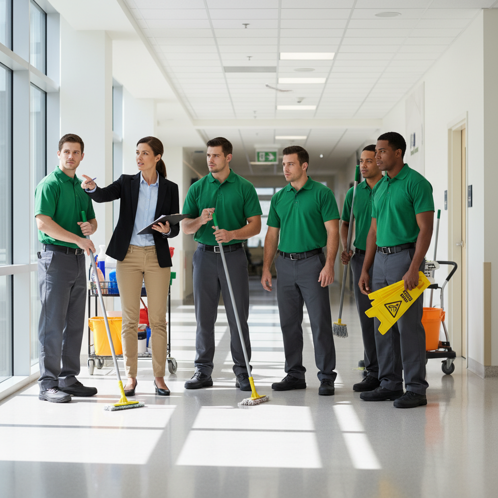 Équipe nettoyage